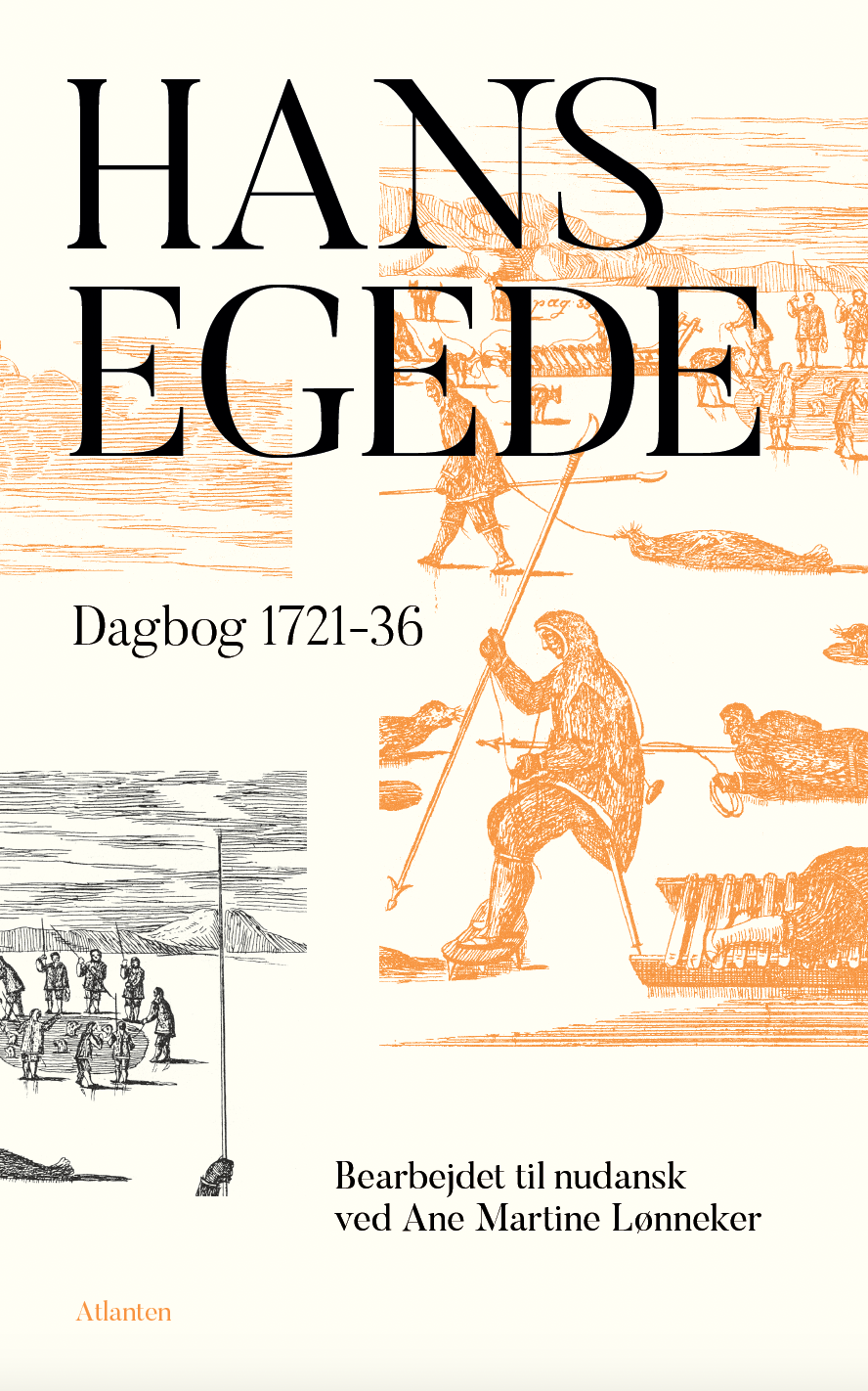 Forside til Dagbog 1721-36 af Hans Egede